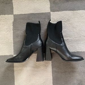 Lulus black ankle boots